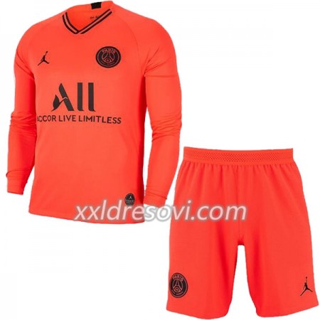 Paris Saint-Germain KIMPEMBE 3 Drugi Dječji Komplet Dresovi za Nogomet 2019-2020 Dugim Rukavima (+ kratke hlače)